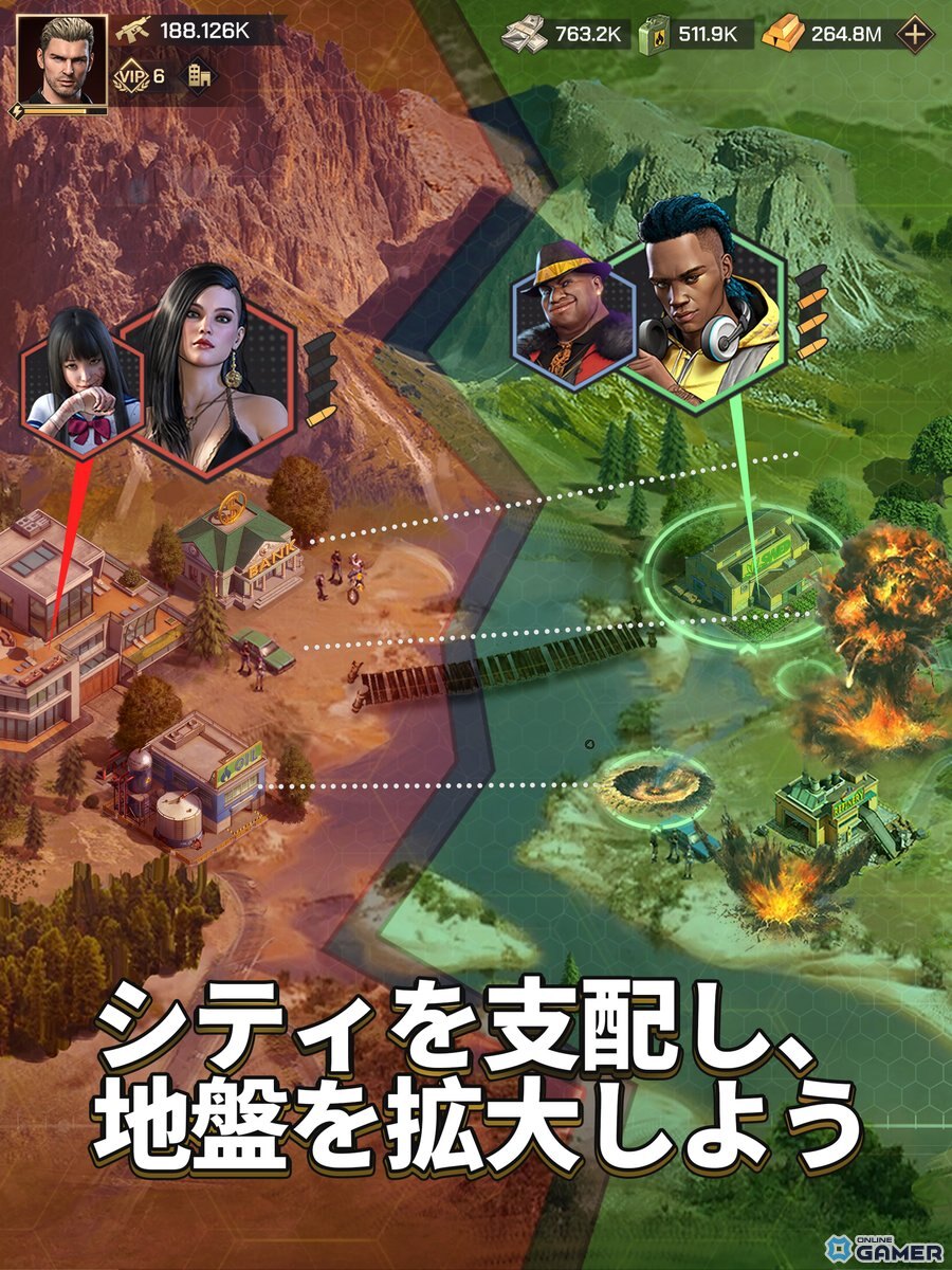 スマホ新作「マフィアモバイル」9月配信へ！都市建設×ギャング抗争のマフィアRPGの画像