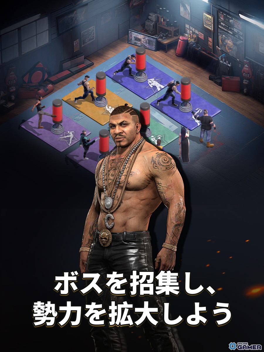 スマホ新作「マフィアモバイル」9月配信へ！都市建設×ギャング抗争のマフィアRPGの画像