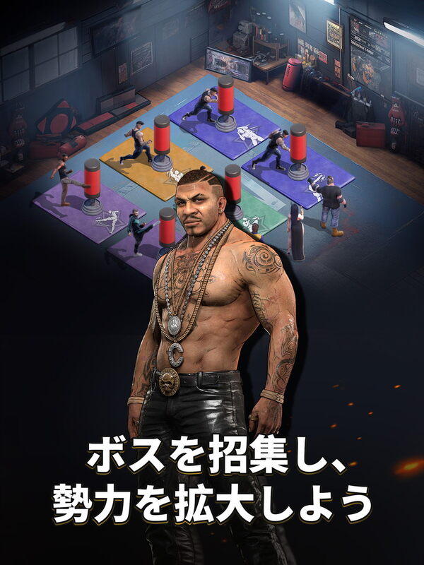 スマホ新作「マフィアモバイル」9月配信へ!都市建設×ギャング抗争のマフィアRPGの画像