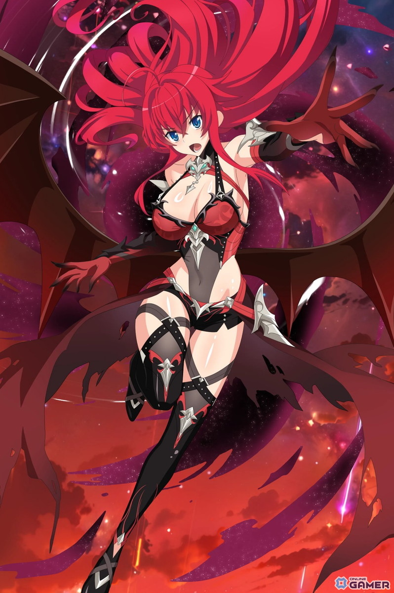 「ハイスクールD×D Operation paradise infinity」新属性“彩属性”実装！真紅の龍姫リアスが参戦の画像