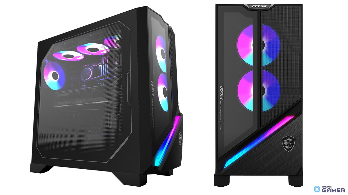 MSI、前面13.3インチ液晶付きゲーミングPCなど3製品を8月28日発売!RTX 5080/5070Ti搭載モデル登場の画像