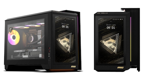 MSI、前面13.3インチ液晶付きゲーミングPCなど3製品を8月28日発売！RTX 5080/5070Ti搭載モデル登場