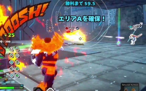 「ヒロアカ ULTRA RUMBLE」新モード「エリア争奪バトル」実装!6vs6で3エリアを奪い合え