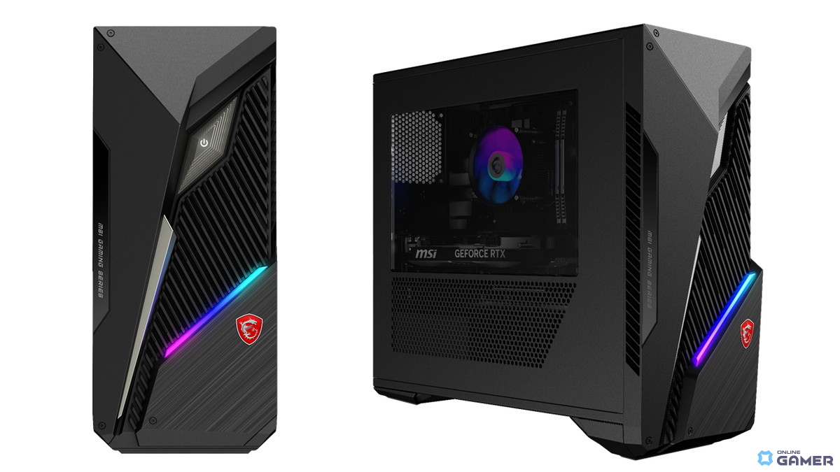MSI、RTX 5070／5060 Ti／5060搭載ゲーミングPCを8月27日発売！シースルーサイドパネル採用の「MAG Infinite S3」シリーズの画像