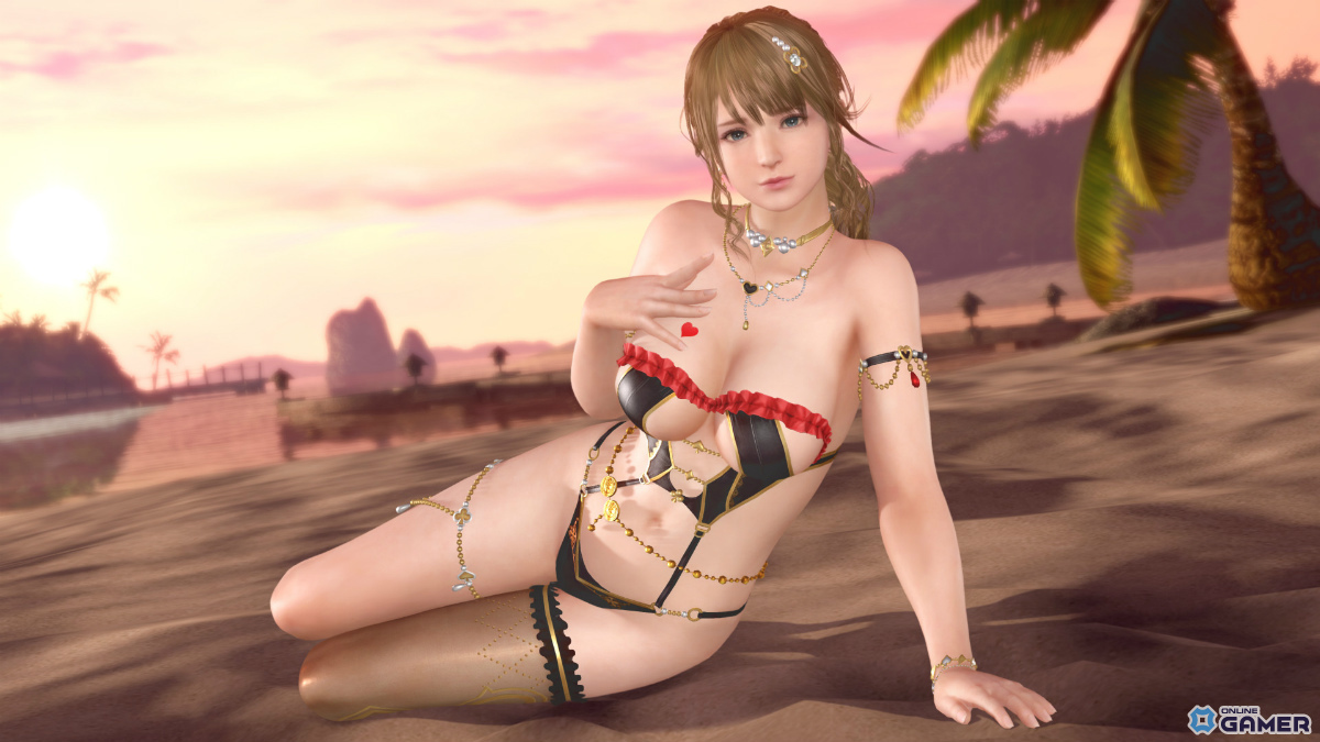 「DEAD OR ALIVE XVV」モニカ専用SSR水着「オール・イン・ザ・ワン」登場！セクシー＆ガーリー切替可能なトゥルーカラーコーデの画像