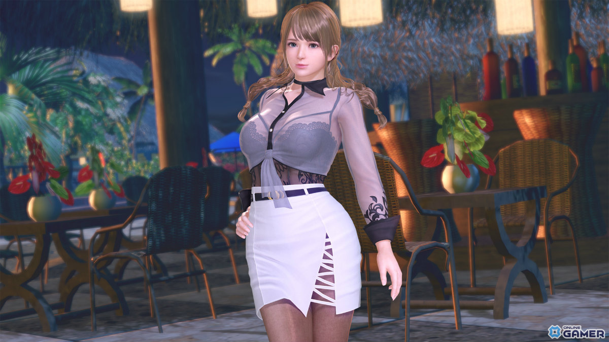 「DEAD OR ALIVE XVV」モニカ専用SSR水着「オール・イン・ザ・ワン」登場!セクシー&ガーリー切替可能なトゥルーカラーコーデの画像