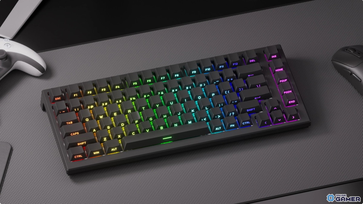 Akko「TAC75 HE」9月3日発売!75%サイズの磁気式ゲーミングキーボードが登場の画像