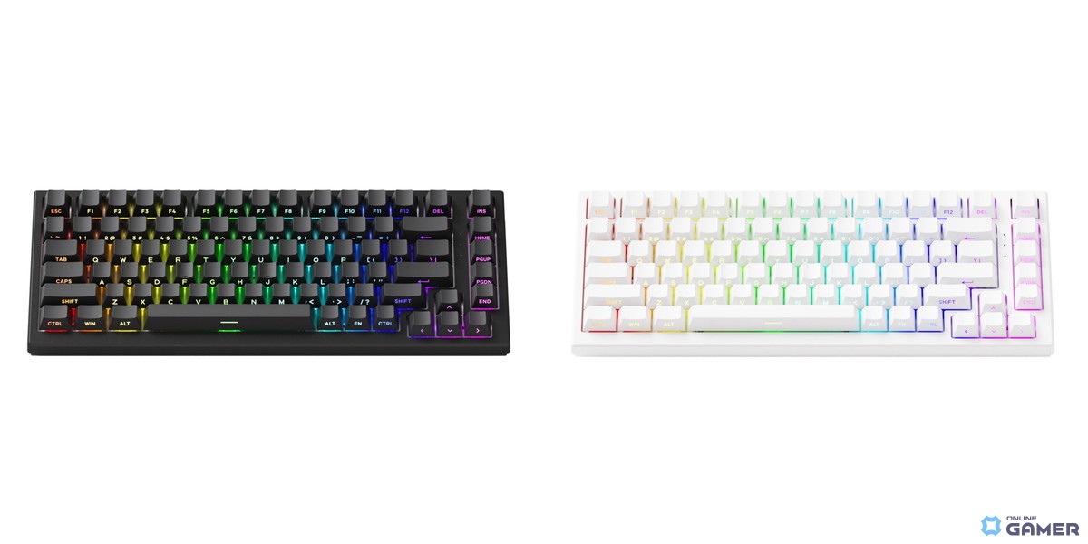 Akko「TAC75 HE」9月3日発売!75%サイズの磁気式ゲーミングキーボードが登場の画像