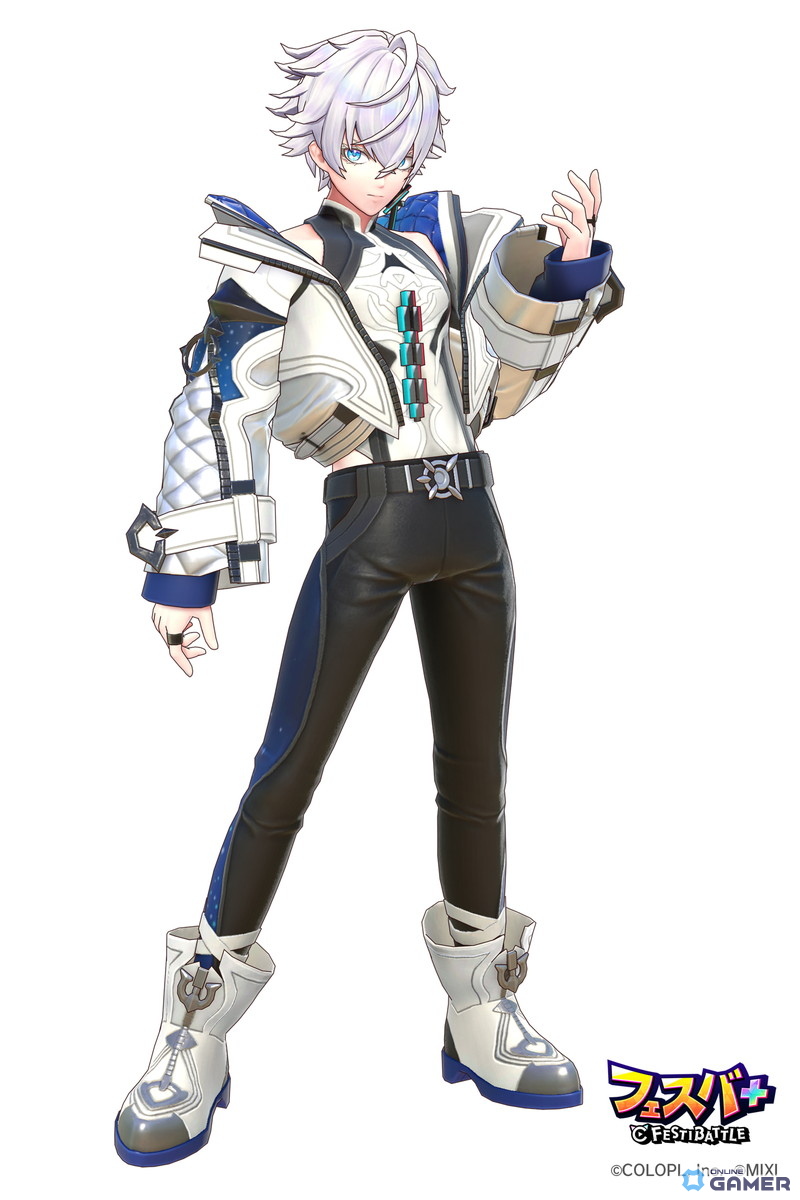 「フェスバ＋」1周年！「白猫」ジン（CV：島崎信長）＆「モンスト」エル（CV：雨宮天）が新ヒーローとして参戦の画像