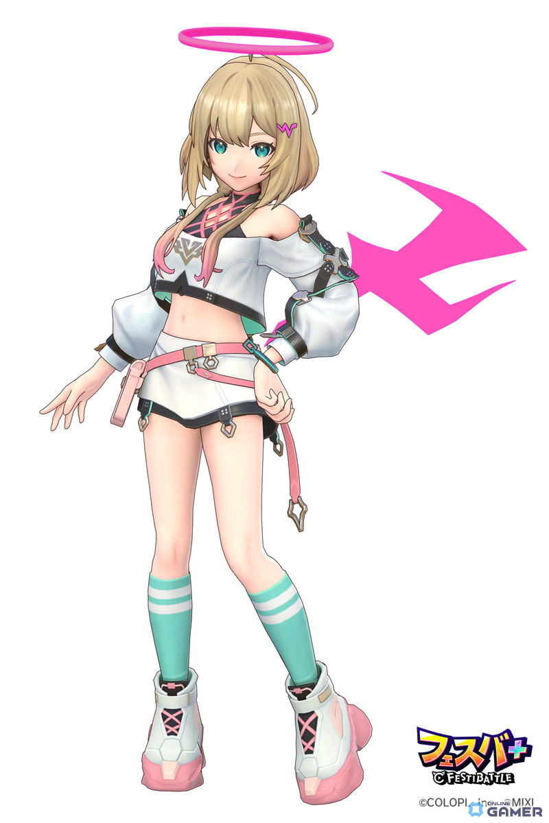 「フェスバ＋」1周年！「白猫」ジン（CV：島崎信長）＆「モンスト」エル（CV：雨宮天）が新ヒーローとして参戦の画像