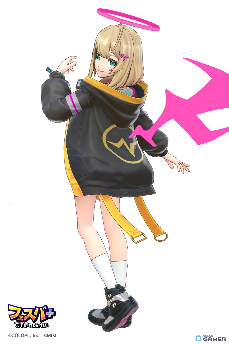 「フェスバ＋」1周年！「白猫」ジン（CV：島崎信長）＆「モンスト」エル（CV：雨宮天）が新ヒーローとして参戦の画像