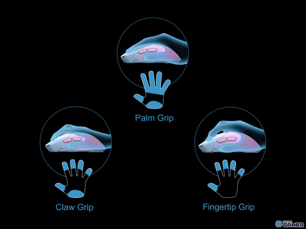 REJECT、LAMZUとコラボしたワイヤレスゲーミングマウスを発売!45gの軽量設計で8000Hzポーリングレートに対応の画像