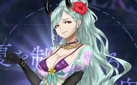 「エバスト」紫津乃［炎天］が水着姿で登場！攻撃力が段階強化される新エンバース