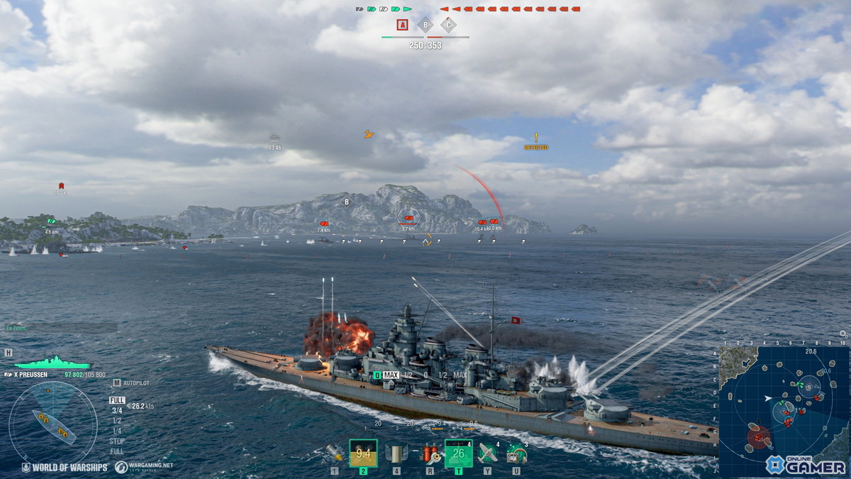「World of Warships」の10周年を記念したアップデートが配信！ローンチ当初を再現したモード「タイムトラベル」や「10周年記念港」などが登場の画像