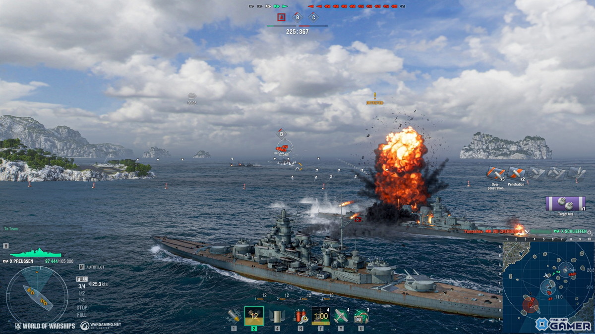 「World of Warships」の10周年を記念したアップデートが配信！ローンチ当初を再現したモード「タイムトラベル」や「10周年記念港」などが登場の画像