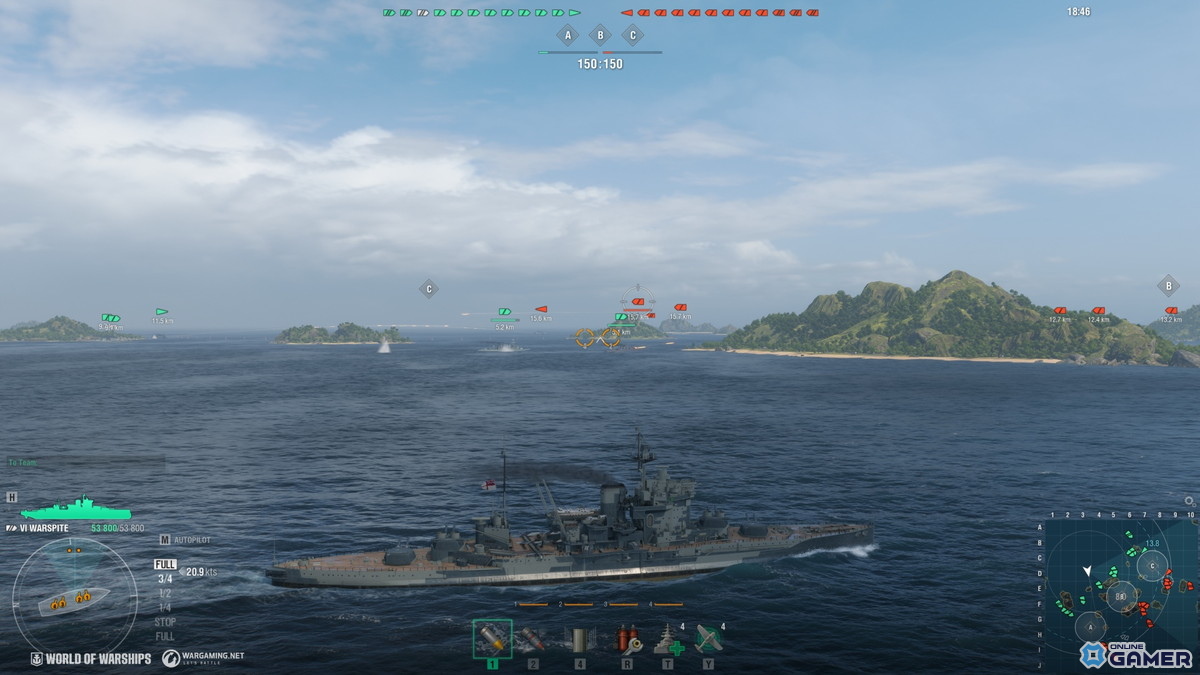 「World of Warships」の10周年を記念したアップデートが配信！ローンチ当初を再現したモード「タイムトラベル」や「10周年記念港」などが登場の画像