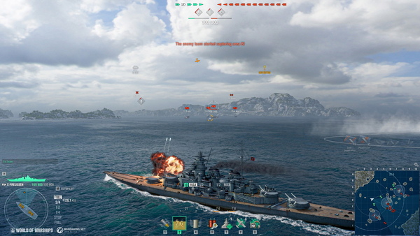 「World of Warships」の10周年を記念したアップデートが配信!ローンチ当初を再現したモード「タイムトラベル」や「10周年記念港」などが登場の画像
