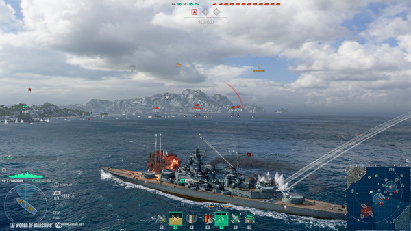 「World of Warships」の10周年を記念したアップデートが配信!ローンチ当初を再現したモード「タイムトラベル」や「10周年記念港」などが登場の画像