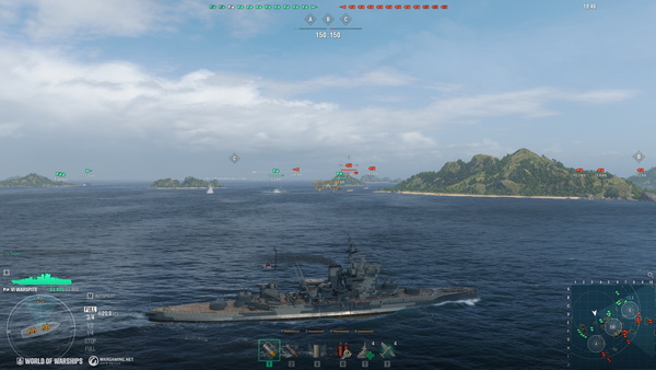 「World of Warships」の10周年を記念したアップデートが配信!ローンチ当初を再現したモード「タイムトラベル」や「10周年記念港」などが登場の画像