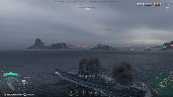 「World of Warships」の10周年を記念したアップデートが配信!ローンチ当初を再現したモード「タイムトラベル」や「10周年記念港」などが登場の画像