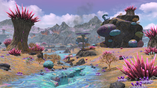 「FFXIV」パッチ7.31公開!コスモエクスプローラーに新惑星「ガラスの星 パエンナ」登場の画像