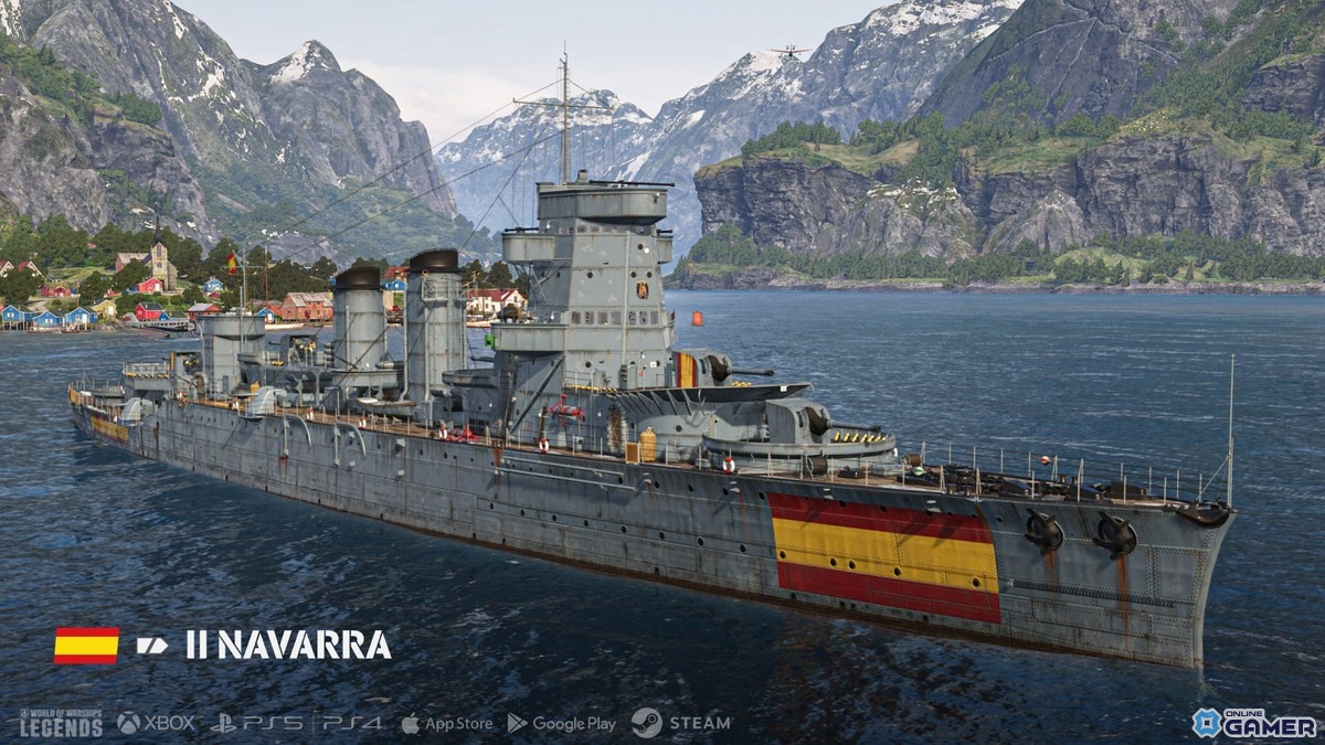 「World of Warships: Legends」アズレンコラボ復刻！新国家スペイン巡洋艦ラインも実装の画像
