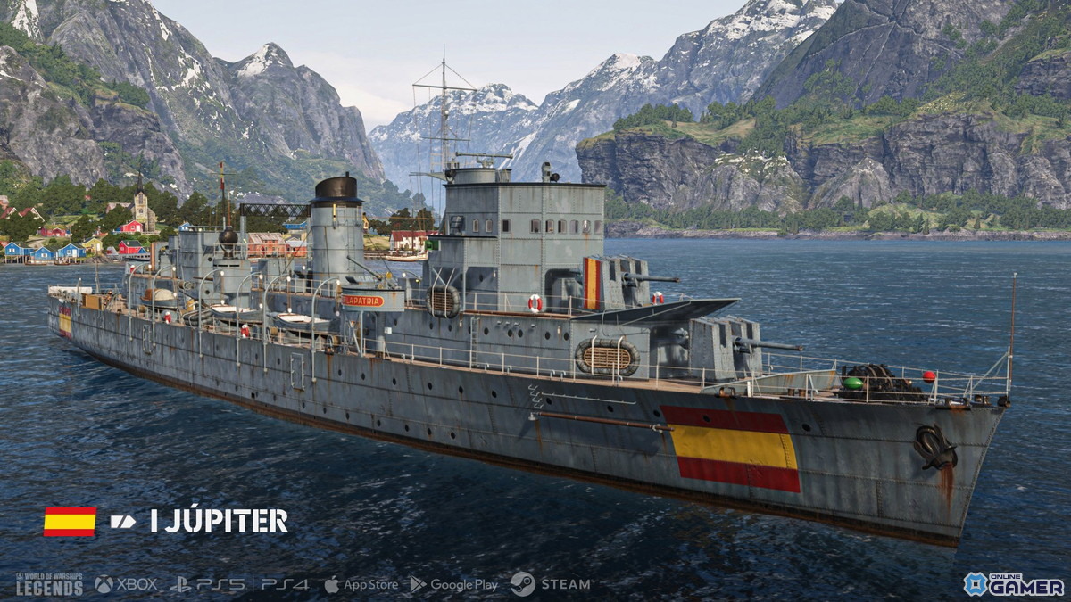 「World of Warships: Legends」アズレンコラボ復刻！新国家スペイン巡洋艦ラインも実装の画像