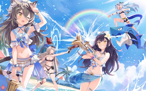 美少女系RPG「アビスディア」初アップデート!水着姿の「夏のリネット」「夏のアッシュ」が登場