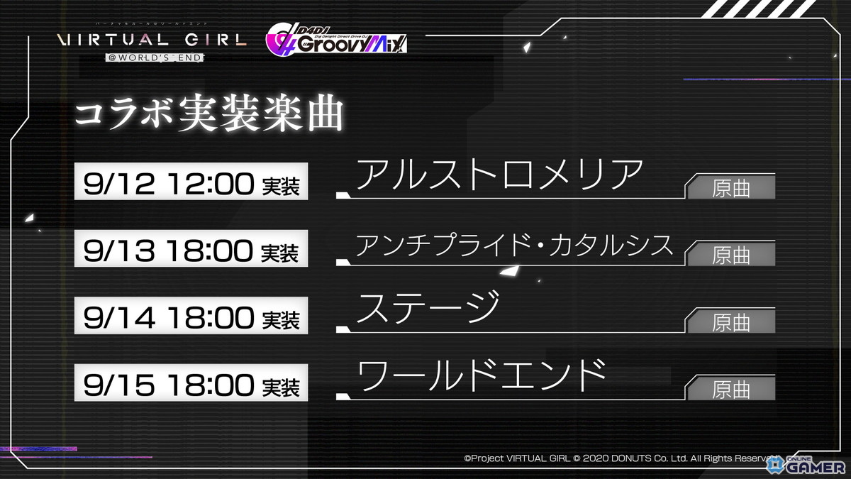 「グルミク」×「VIRTUAL GIRL @ WORLD’S END」コラボイベント詳細発表！信澤収氏の描き下ろしイラストも公開の画像