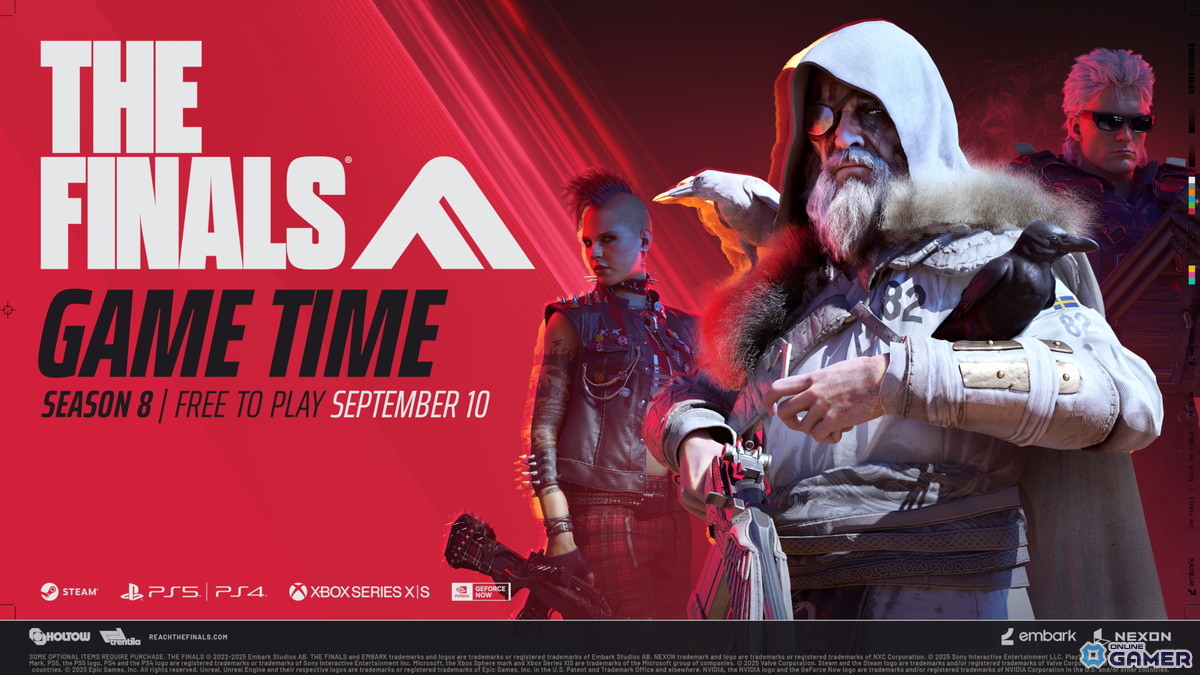 「THE FINALS」シーズン8「GAME TIME」開幕！初のメジャートーナメントをテーマに新武器やBGM実装の画像