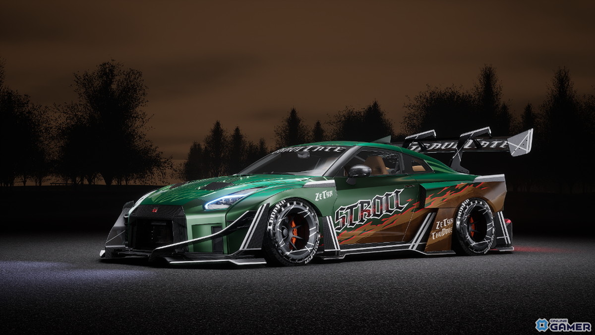 日産GT-R(R35)’18 自由の嵐Ver.「自由の嵐」テーマキット