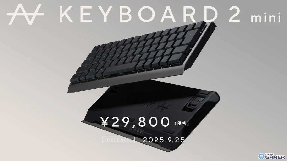 ゲーミングブランド「ZENAIM」からKEYBOARD2シリーズ登場!miniは9月25日、TKLは10月14日発売の画像