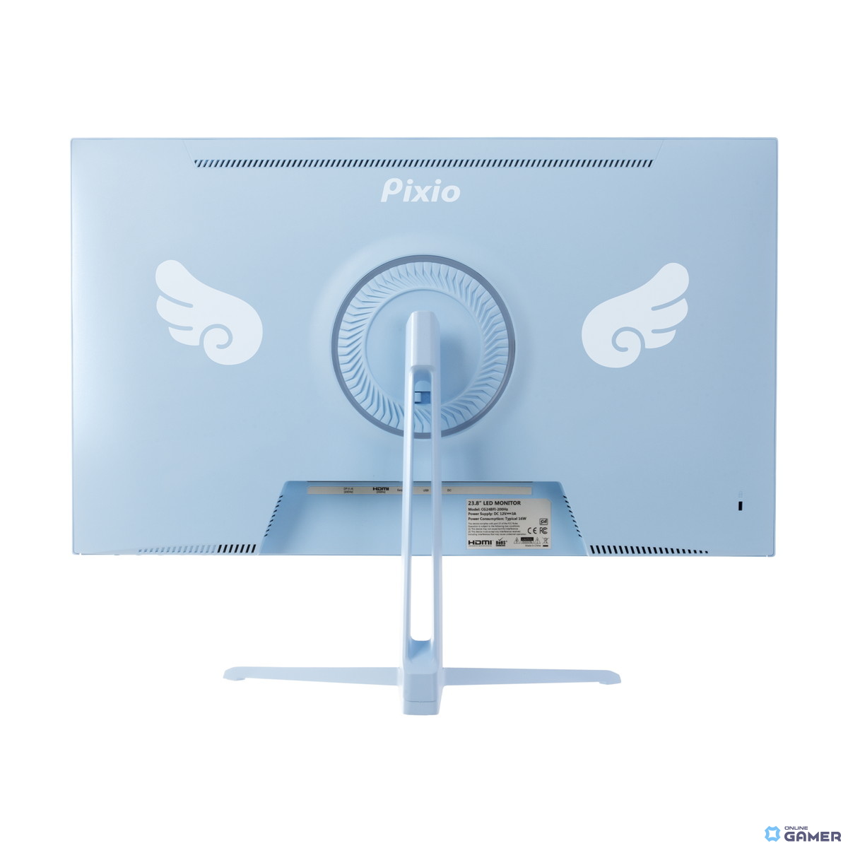 Pixio新シリーズ「Decora」登場!天使&悪魔モチーフのゲーミングモニターとアームを予約開始の画像