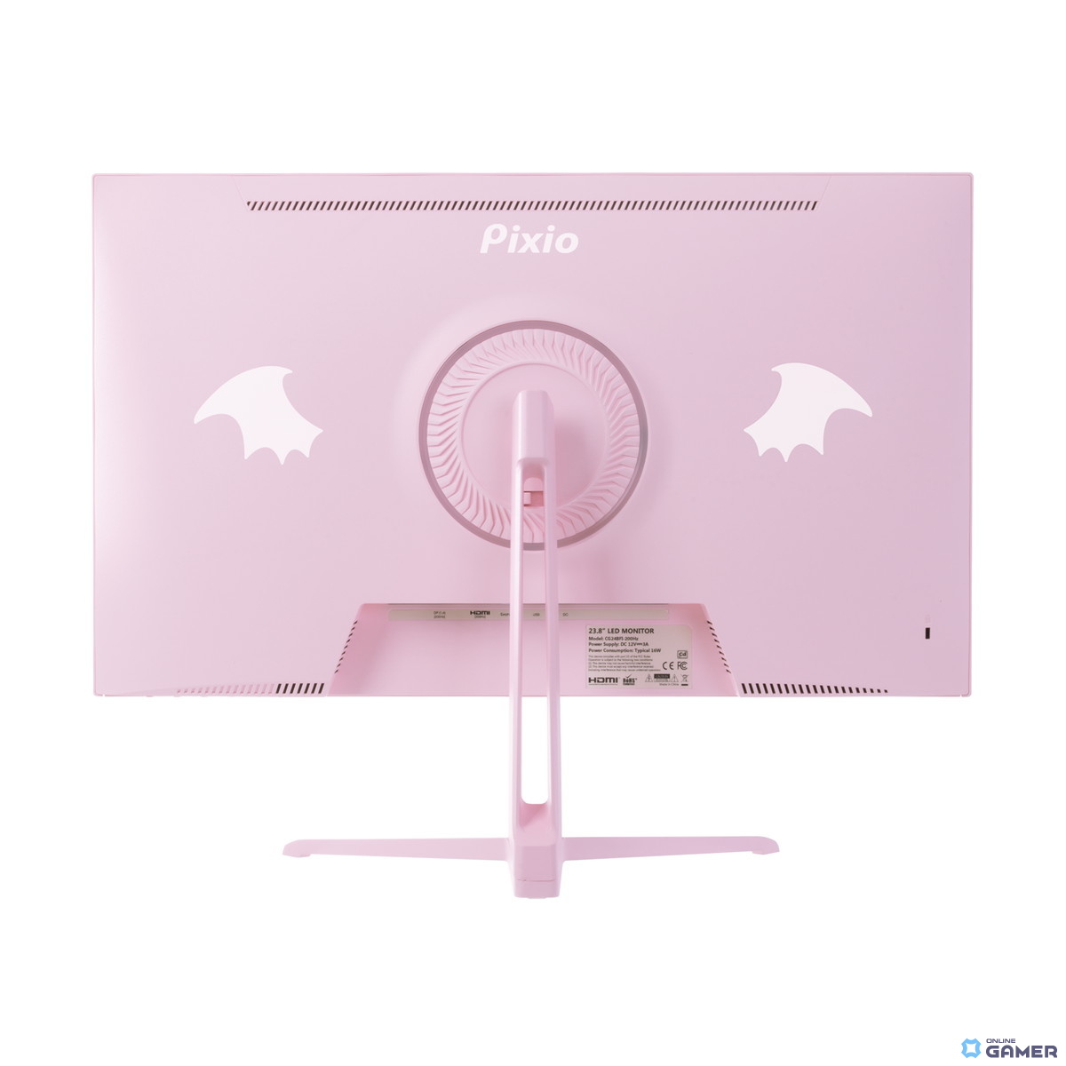 Pixio新シリーズ「Decora」登場!天使&悪魔モチーフのゲーミングモニターとアームを予約開始の画像