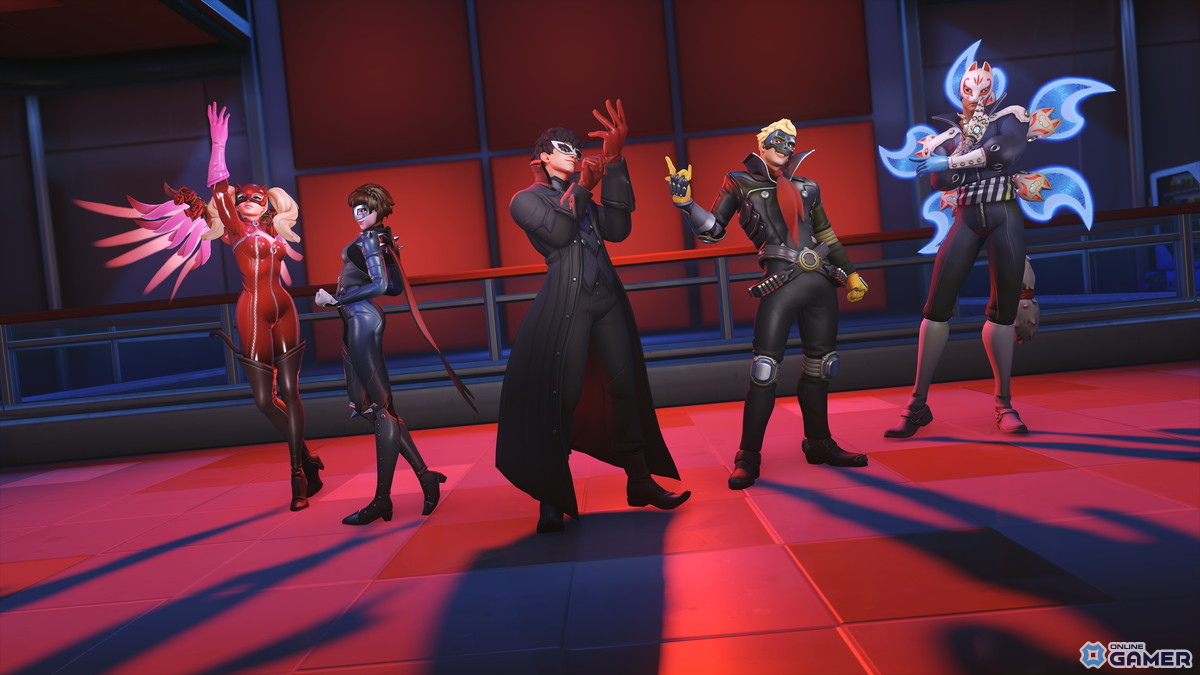 「オーバーウォッチ 2」に心の怪盗団参戦!モルガナ報酬や限定UI演出が楽しめるの画像