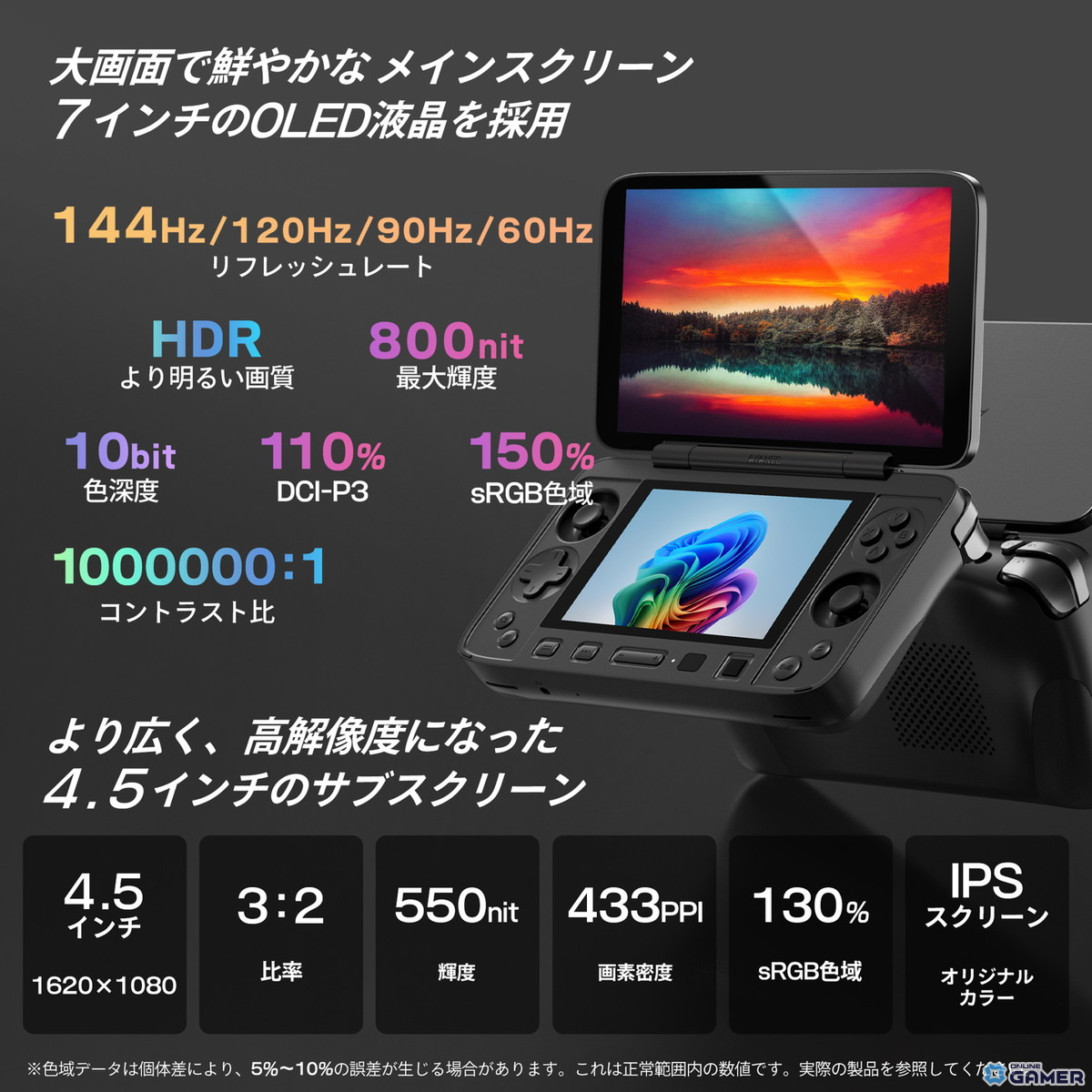 天空、デュアルスクリーン搭載の「AYANEO FLIP 1S DS 国内正規版」を11月中旬発売！先行予約で5％OFFの画像