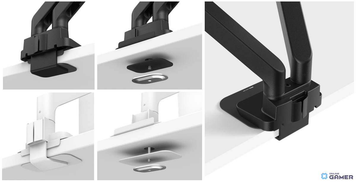 BenQ初のデュアルモニターアーム「BDH01」9月19日発売!最大20kg対応&高耐久スプリング採用の画像