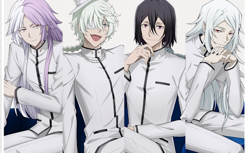 「學園文豪ストレイドッグス」聖北天学院高校のシグマ、ニコライ、フョードル、澁澤龍彦の情報公開