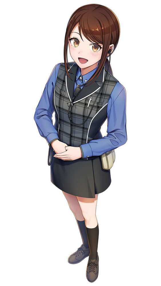 ダイナム店員の「大南夢」。パチスロ知識も豊富で、お客様の悩みにもすぐ気づき、新台情報も抜かりなく収集する仕事熱心なスタッフです。