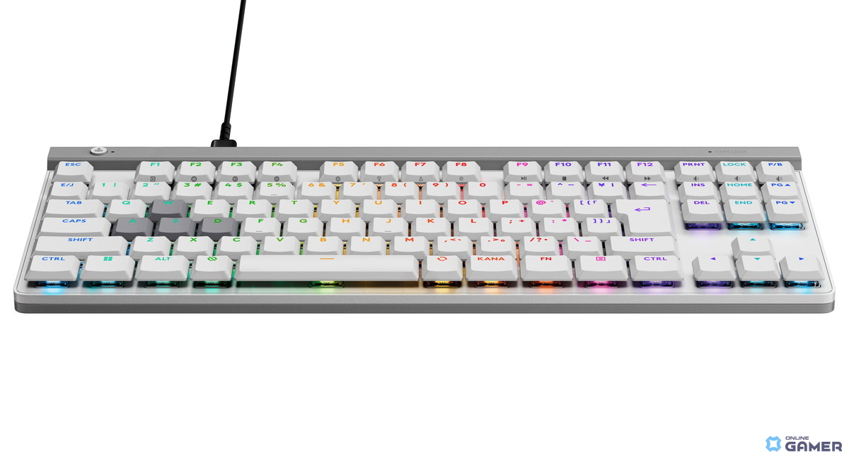 ロジクールG、薄型でラピッドトリガー搭載の新キーボード「G515 RAPID TKL」を10月9日発売の画像