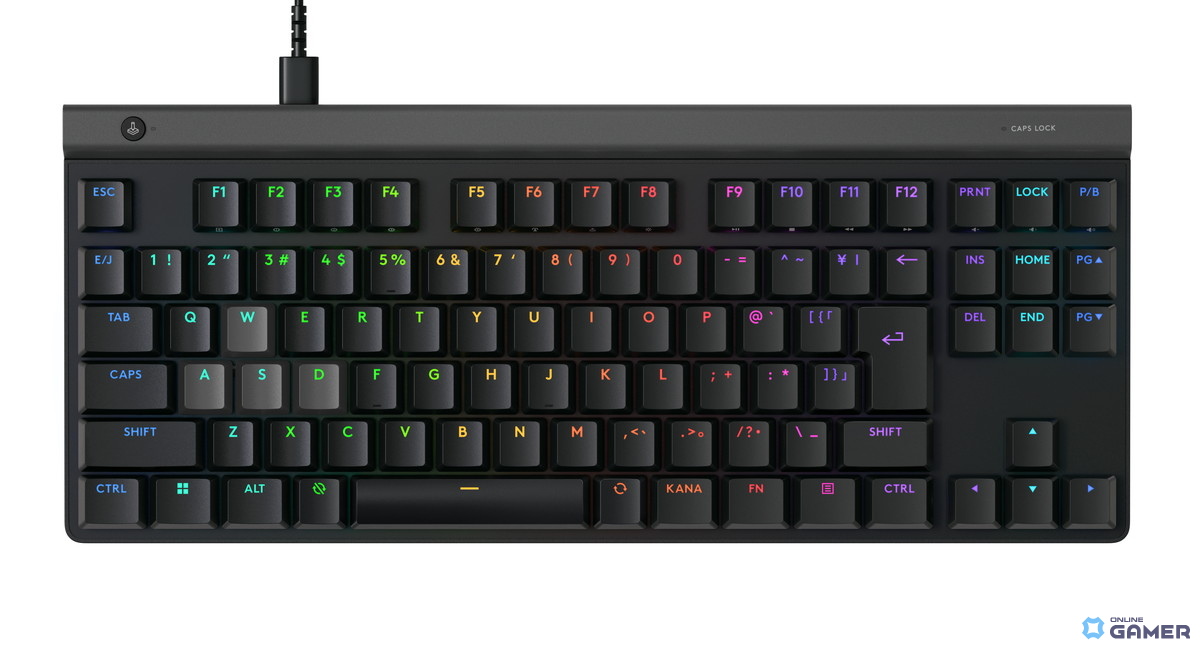 ロジクールG、薄型でラピッドトリガー搭載の新キーボード「G515 RAPID TKL」を10月9日発売の画像