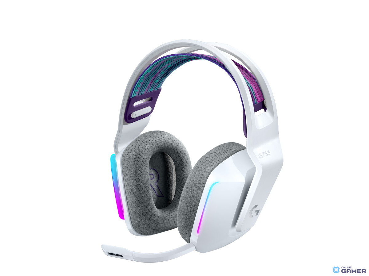 ロジクールG、軽量化した新型ワイヤレスヘッドセット「G733n」を10月2日に発売の画像