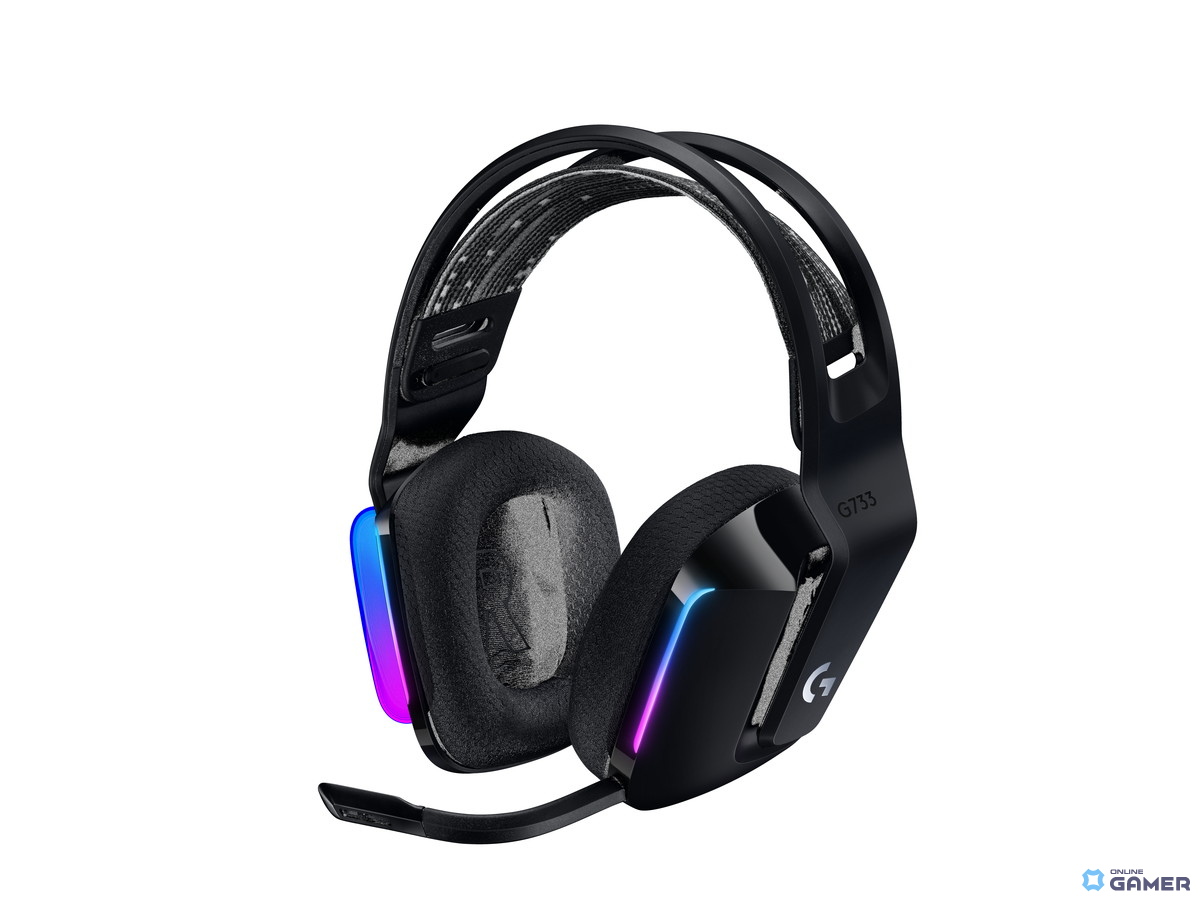 ロジクールG、軽量化した新型ワイヤレスヘッドセット「G733n」を10月2日に発売の画像