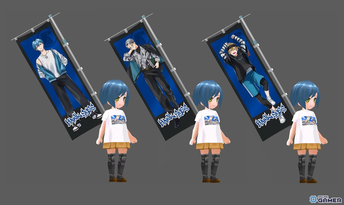 のぼりアイテム&Tシャツアイテム