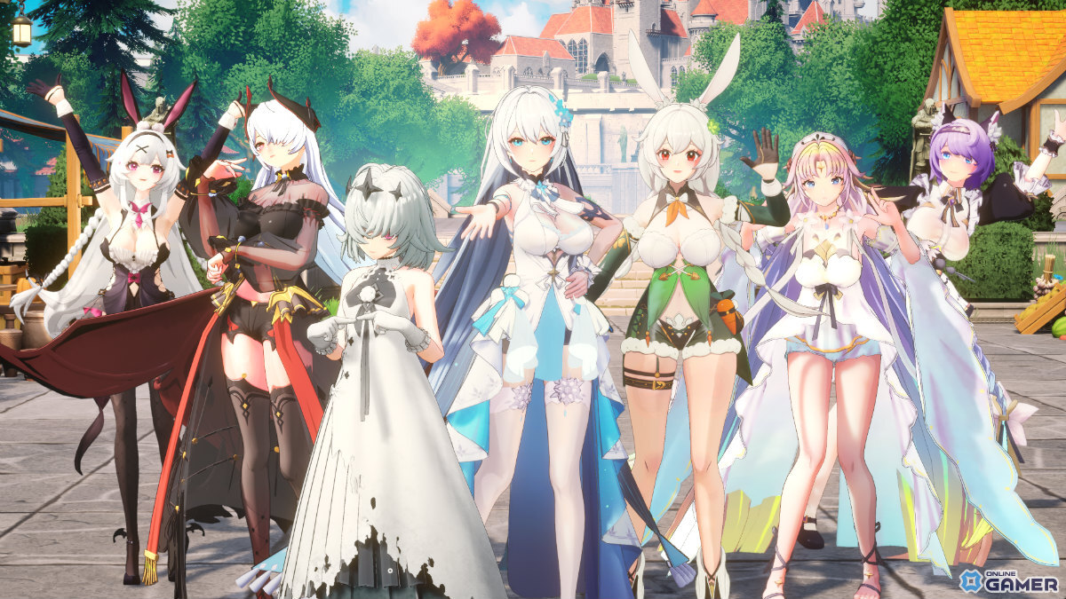 100人以上の美少女と冒険!放置系RPG「百花ランブル」2025年秋に配信決定の画像