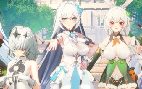 100人以上の美少女と冒険！放置系RPG「百花ランブル」2025年秋に配信決定