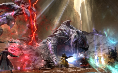 「FFXIV」と「モンスターハンターワイルズ」クロスオーバーに新展開！アルシュベルド狩猟戦の詳細が公開