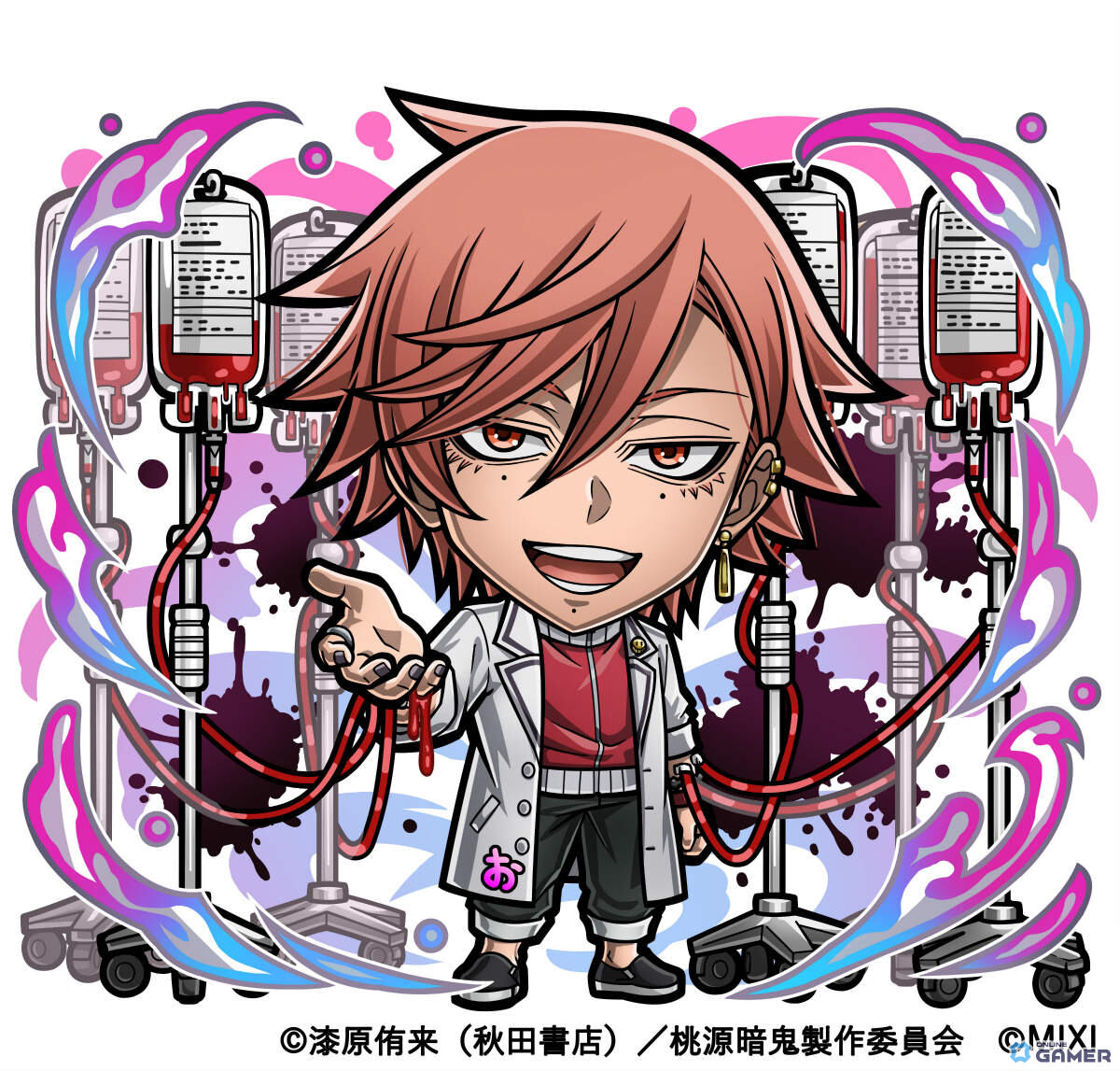 「コトダマン」とTVアニメ「桃源暗鬼」が初コラボ!四季・無人・迅ら人気キャラが9月24日より登場の画像