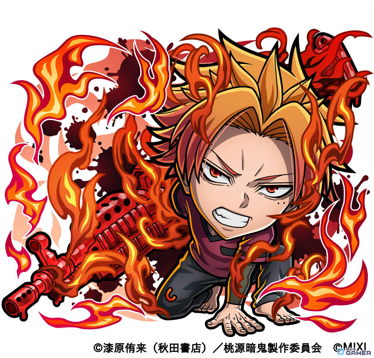 「コトダマン」とTVアニメ「桃源暗鬼」が初コラボ!四季・無人・迅ら人気キャラが9月24日より登場の画像