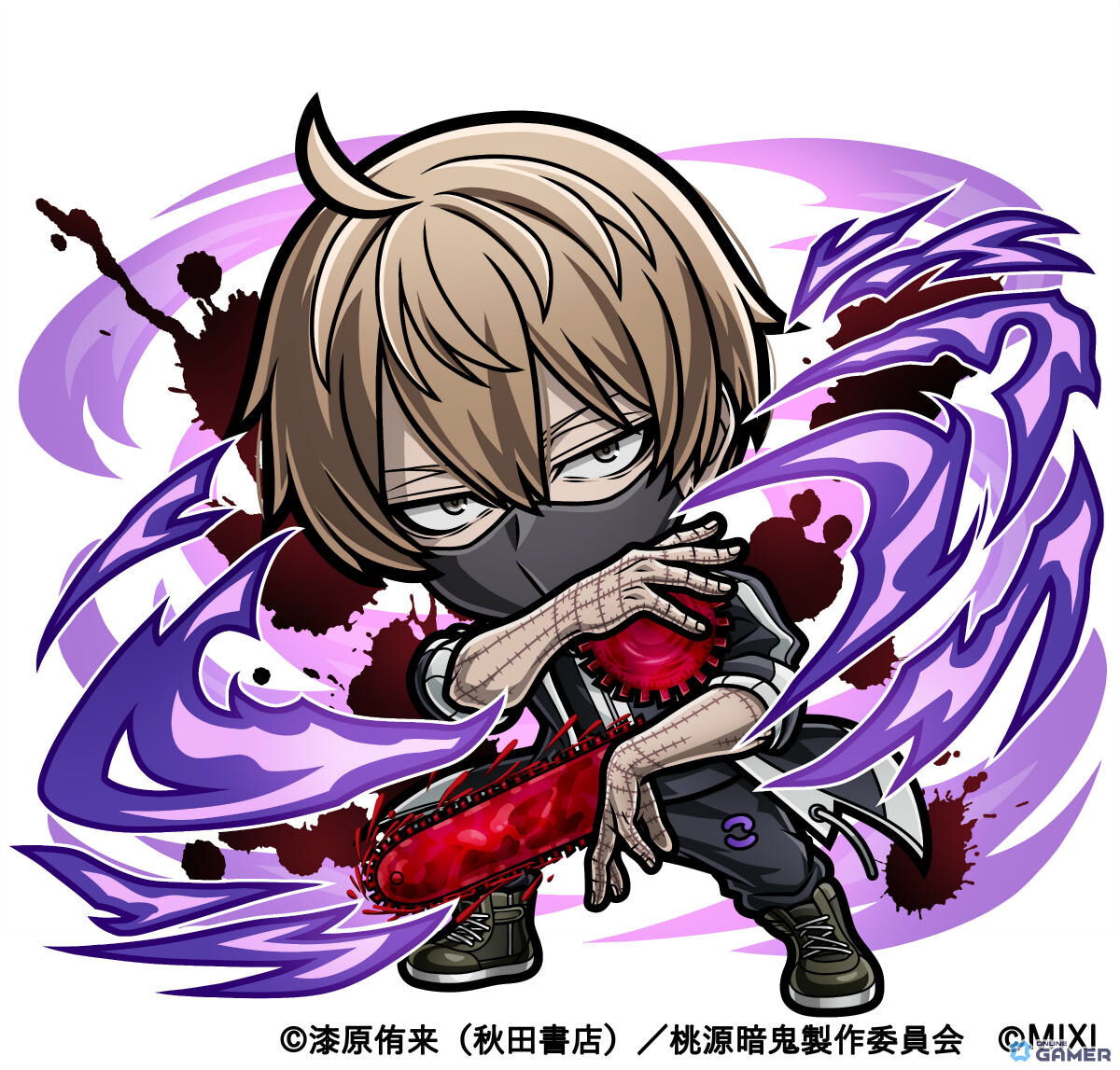 「コトダマン」とTVアニメ「桃源暗鬼」が初コラボ!四季・無人・迅ら人気キャラが9月24日より登場の画像